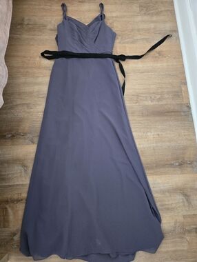SORELLA VITA Bridesmaid Dress In Dark Gray Sz 10